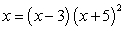 <strong>Write as a product of linear factors.</strong> A) B) C) D) E)