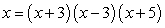 <strong>Write as a product of linear factors.</strong> A) B) C) D) E)