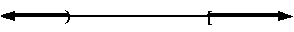 <strong>Which graph represents the inequality? - 2 < x \leq 5 </strong> A) -2 5 B) -2 5 C) -2 5 D) -2 5 E) -2 5