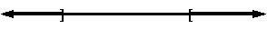 <strong>Which graph represents the inequality? - 2 < x \leq 5 </strong> A) -2 5 B) -2 5 C) -2 5 D) -2 5 E) -2 5