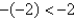 <strong>Place the correct symbol (<, >, or =) between the pair of real numbers. </strong> A) B) C)