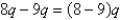 <strong>Identify the rule of algebra illustrated by the statement. </strong> A)distributive property B)commutative property of multiplication C)associative property of multiplication D)commutative property of addition E)associative property of addition