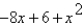 <strong>Write the polynomial in standard form. </strong> A) B) C) D) E)