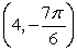 <strong>Find three additional polar representations of the point given in polar coordinates, using </strong> A) B) C) D) E)