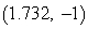 <strong>Convert the point from polar coordinates to rectangular coordinates. Round answer to three decimal places, if necessary. </strong> A) B) C) D) E)