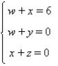 Solve the system using Gauss-Jordan elimination.  