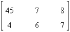 <strong>Find 9A. </strong> A) B) C) D) E)
