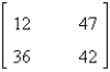 <strong>Find the product. </strong> A) B) C) D) E)cannot multiply