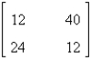 <strong>Find the product. </strong> A) B) C) D) E)cannot multiply