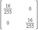 <strong>Find the inverse of the matrix. </strong> A) B) C) D) E)