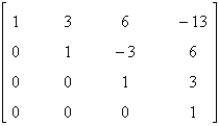 <strong>Use a graphing calculator to find the inverse of the matrix. </strong> A) B) C) D) E)