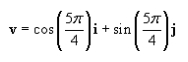 Find the angle between the vectors u and v.    