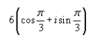 <strong>Write the complex number shown below in trigonometric form. </strong> A) B) C) D) E)
