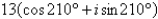 <strong>Perform the operation shown below and leave the result in trigonometric form. </strong> A) B) C) D) E)