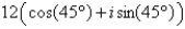 <strong>Find the product using trigonometric forms. Leave the result in trigonometric form.</strong> A) B) C) D) E)