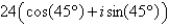 <strong>Find the product using trigonometric forms. Leave the result in trigonometric form.</strong> A) B) C) D) E)