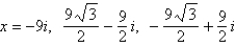 <strong>Find all solutions to the following equation. </strong> A) B) C) D) E)