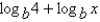 <strong>Assume that x, y, and b are positive numbers. Use the properties of logarithms to write the expression in terms of the logarithms of x and y.</strong> A) B) C) D) E)