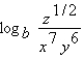 <strong>Assume that x, y, and z are positive numbers. Use the properties of logarithms to write the expression as the logarithm of one quantity.</strong> A) B) C) D) E)