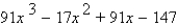 <strong>Find a polynomial with the given zeros. </strong> A) B) C) D) E)none of these