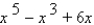 <strong>Find a polynomial with the given zeros. </strong> A) B) C) D) E)none of these