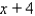 Use synthetic division to express   in the form   for the divisor   .