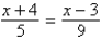 <strong>Solve the following equation. </strong> A) B) C) D) E)
