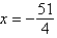 <strong>Solve the following equation. </strong> A) B) C) D) E)