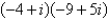 Simplify   and write the answer in standard form.