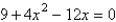 Solve   by factoring.