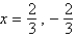 <strong>Solve by factoring.</strong> A) B) C) D) E)