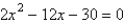 <strong>Find two quadratic equations having the following solutions. </strong> A) ; B) ; C) ; D) ; E) ;