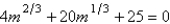 Find all solutions of the following equation algebraically.   
