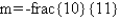 <strong>Find the slope of the line passing through the pair of points: P (-19,-5); Q (-9,6)</strong> A) B) C) D) E)