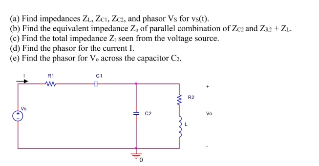 the circuit shown below, let