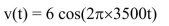 voltage across an inductor with inductance of 39 mH is given by u(t) V. Find the current through the inductor i(t) and plot the voltage and current as a function of time.