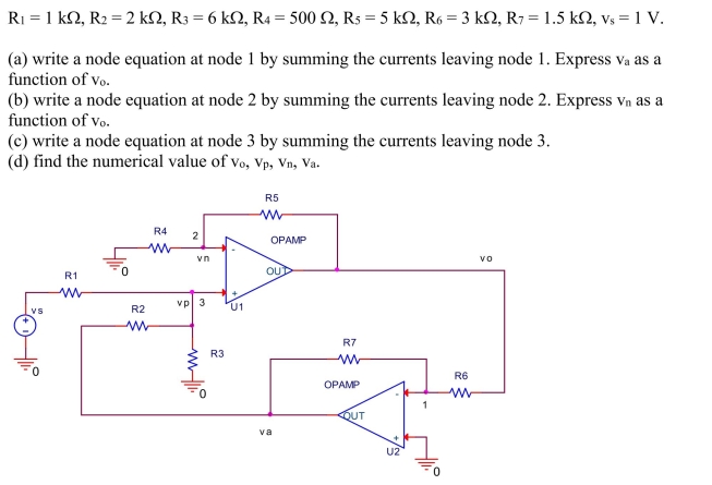 the circuit shown below, let