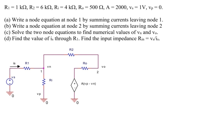 In the circuit shown below, let