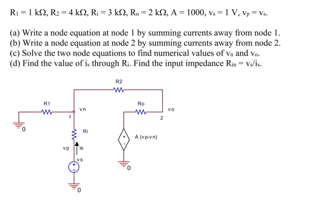 the circuit shown below, let