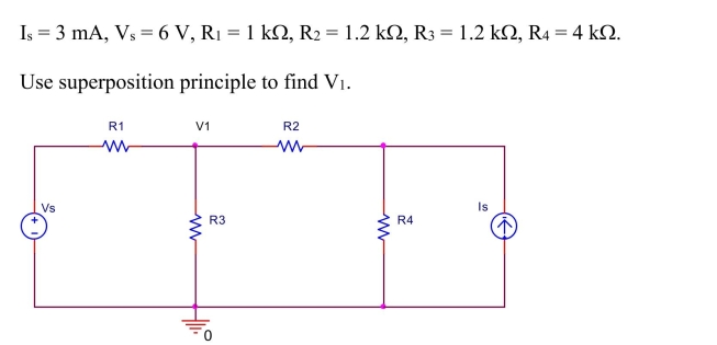 the circuit shown below, let