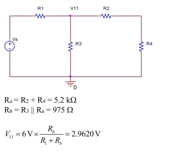If the current source is deactivated by open-circuiting it, we obtain the circuit shown below. If the voltage source is deactivated by short-circuiting it, we obtain the circuit shown below. Answers: