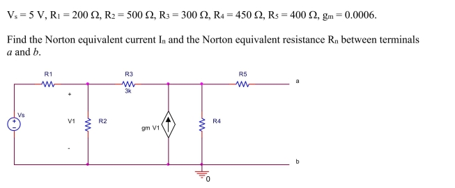 In the circuit shown below, let