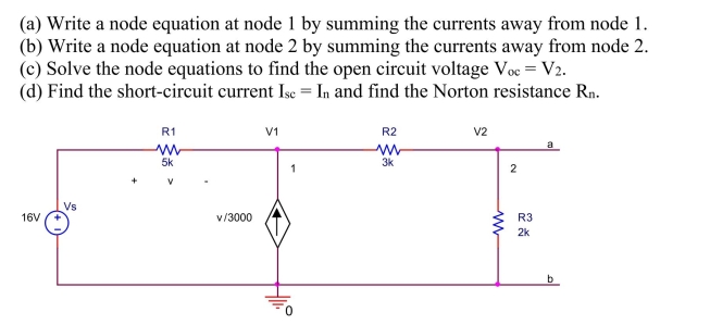 In the circuit shown below,
