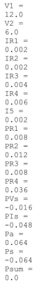 % Nodal Analysis Answers: