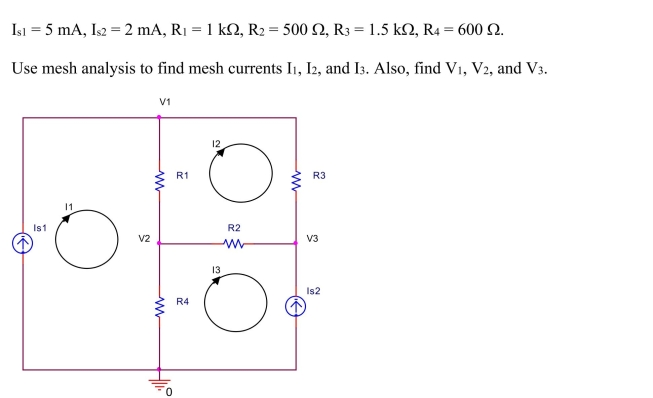In the circuit shown below, let