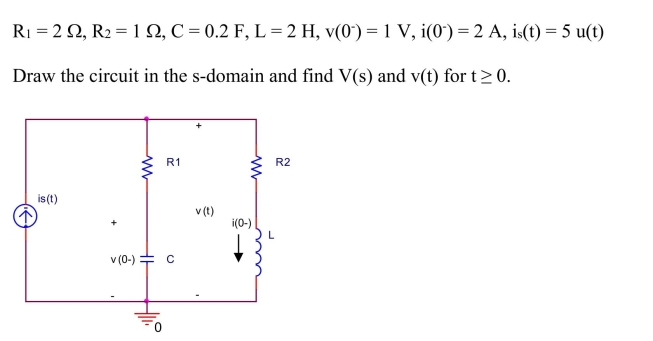 In the circuit shown below, let
