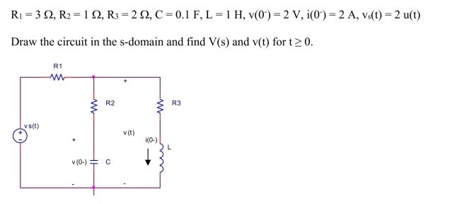 In the circuit shown below, let
