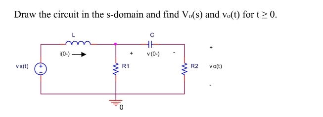 In the circuit shown below, let