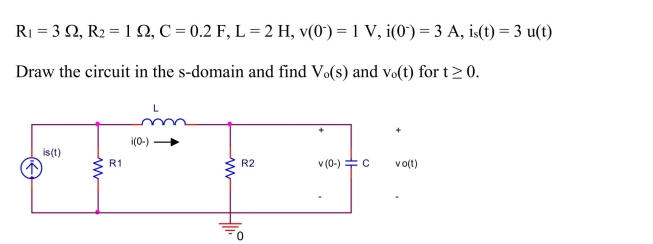 In the circuit shown below, let