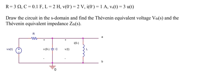 In the circuit shown below, let